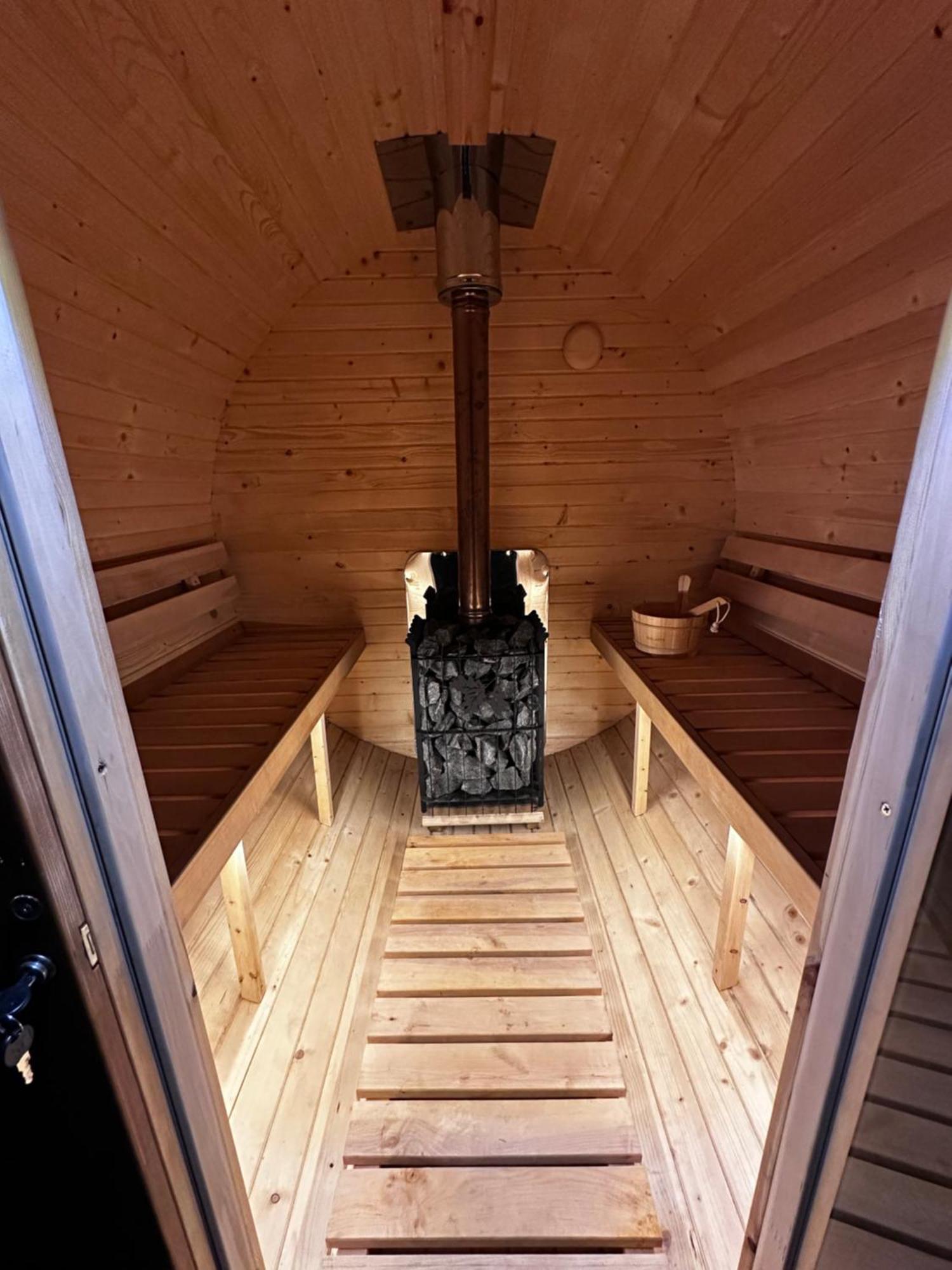 Pod Wzgorzem Z Sauna, Jacuzzi I Basenem